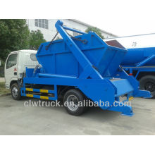 Dongfeng 4x2 roll off garbage container truck